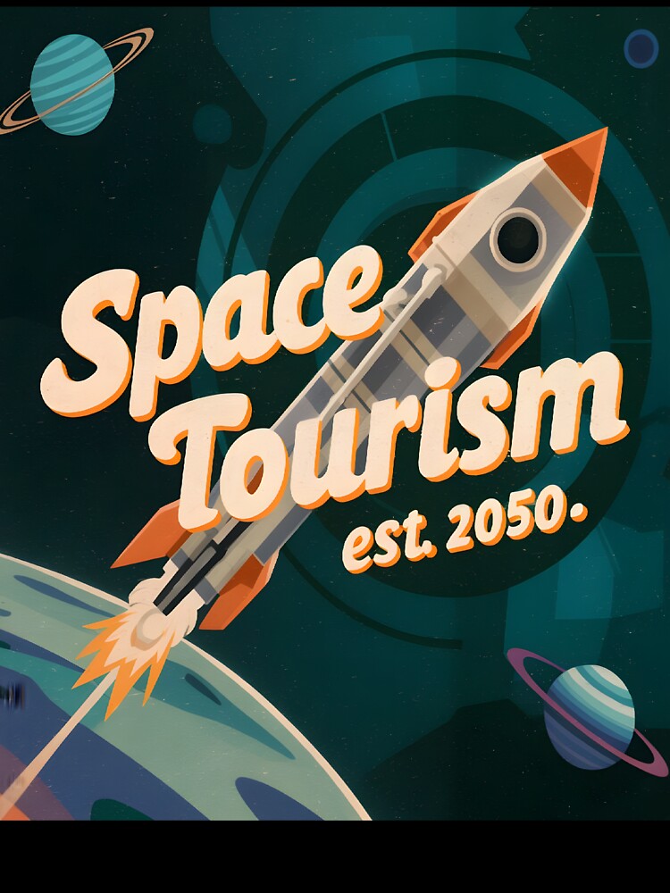 Space Tourism Est. 2050 by Void and Neon