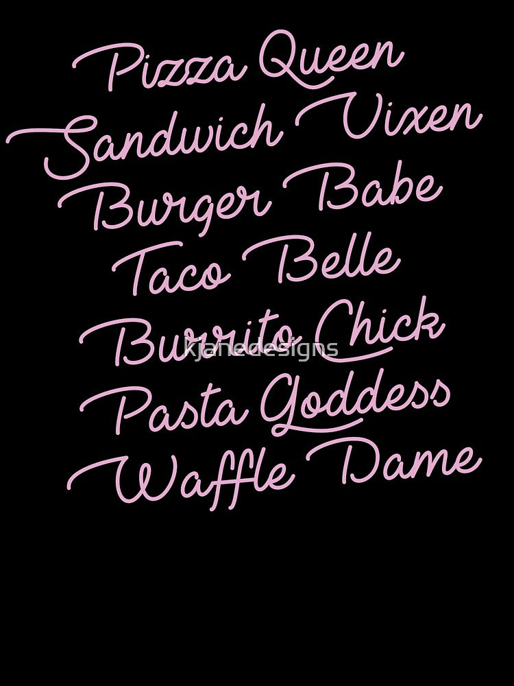 Food Lady by kjanedesigns