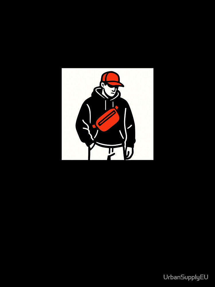 Urban Streetwear Hoodie Character by UrbanSupplyEU