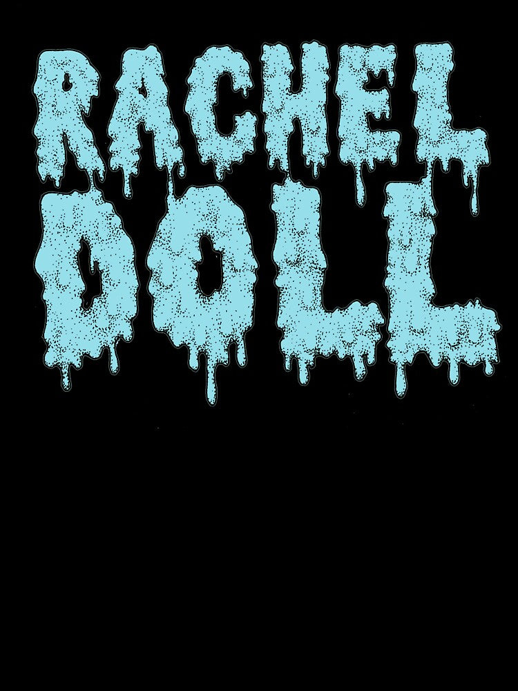 Rachel Doll Slime Letters Blue by Rachel Doll