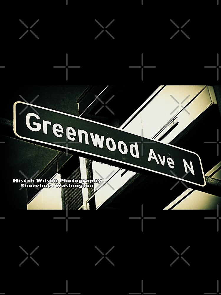 Greenwood Avenue4, Shoreline, Washington by Mistah Wilson by The Street Sign Store