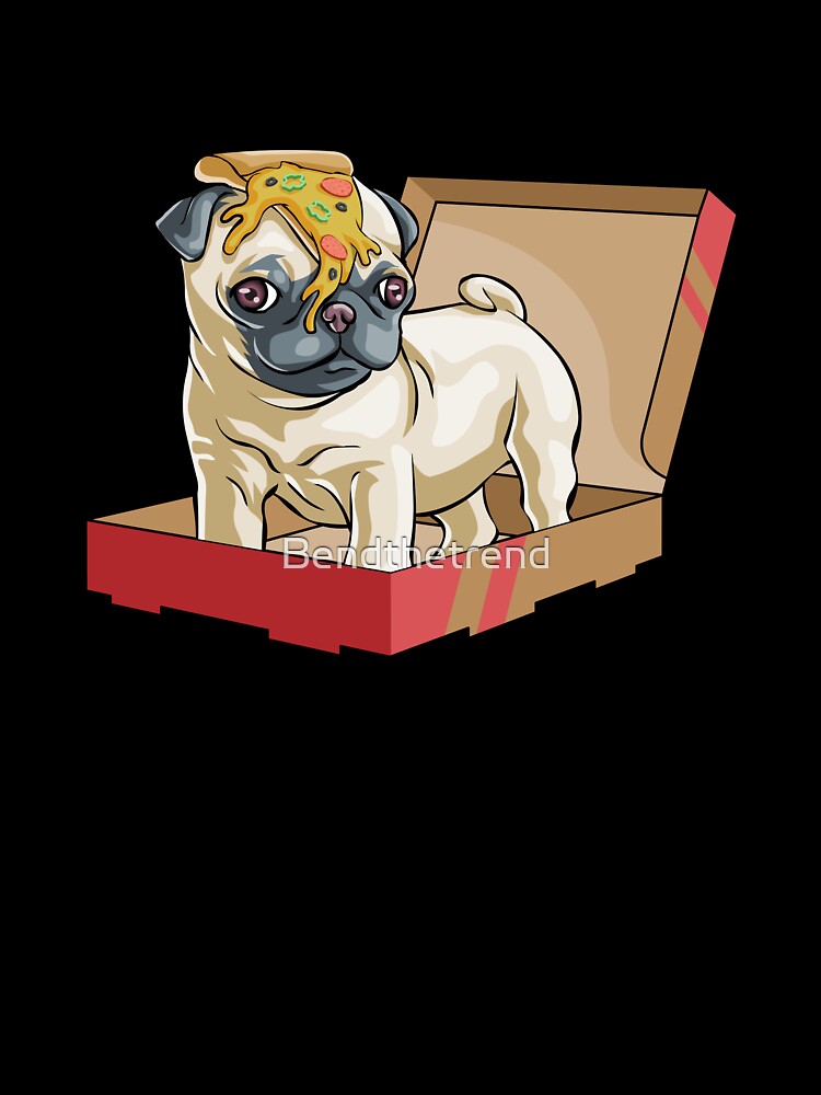 Pug Pizza by Bendthetrend