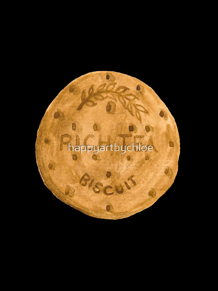 Rich Tea Biscuit by happyartbychloe