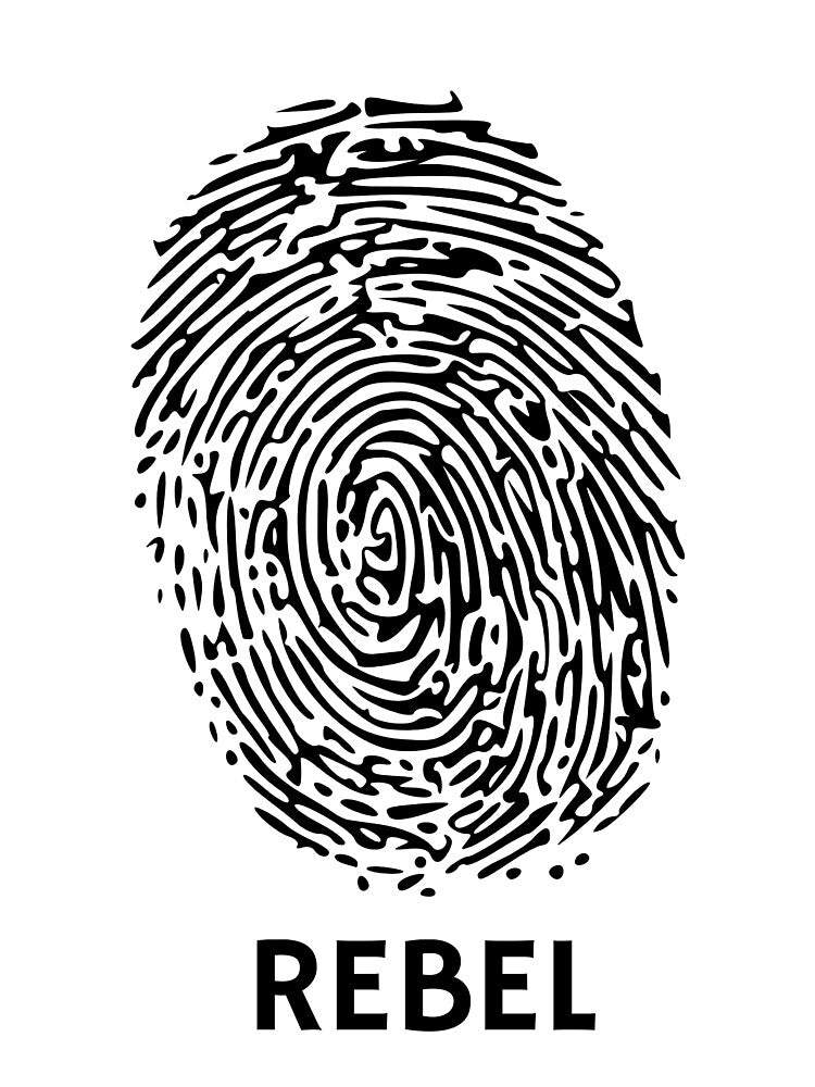 Rebel - Fingerprint Design by Momente  Design