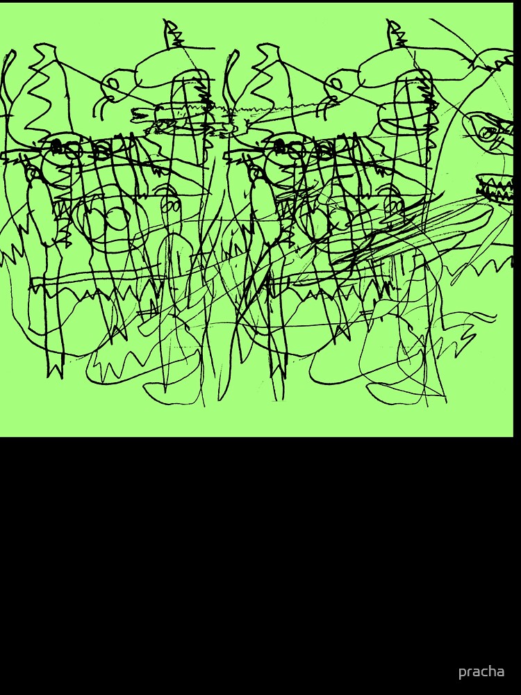 Abstract Lines 5 by pracha