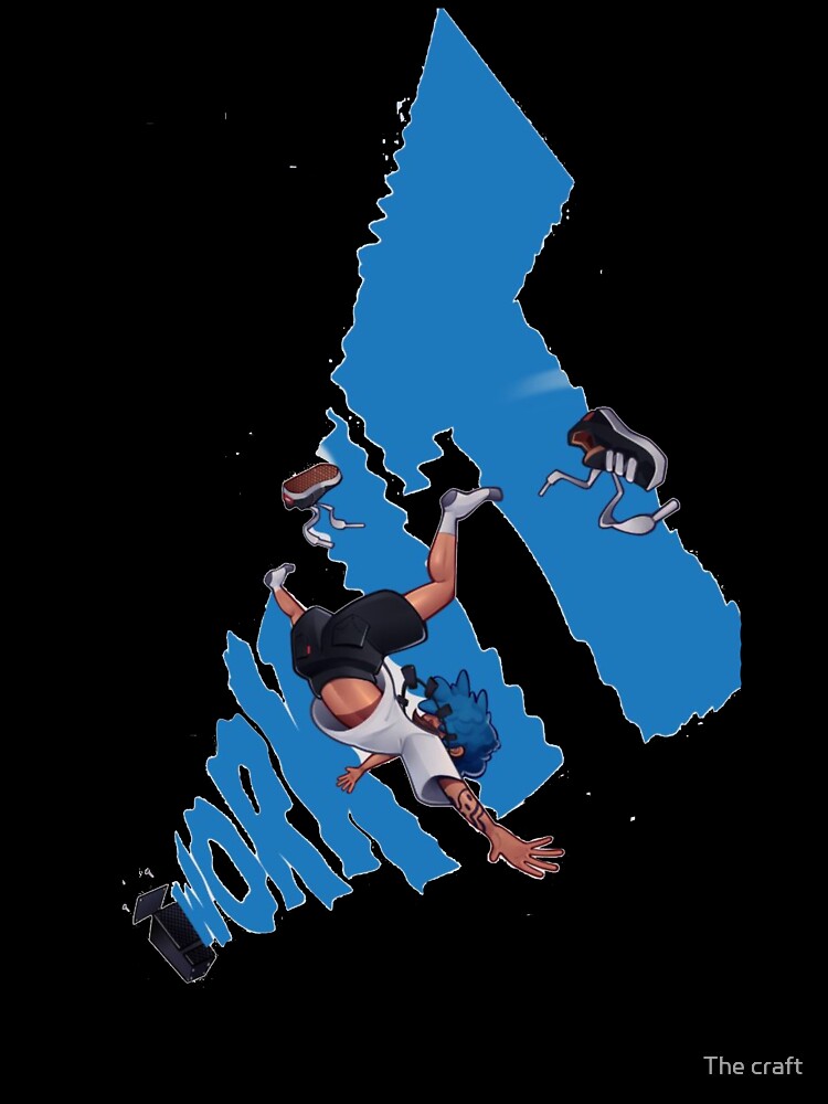 Falling Freedom Streetwear T-Shirt | Urban Chaos Aesthetic | Skate Style Graphic Design by The craft