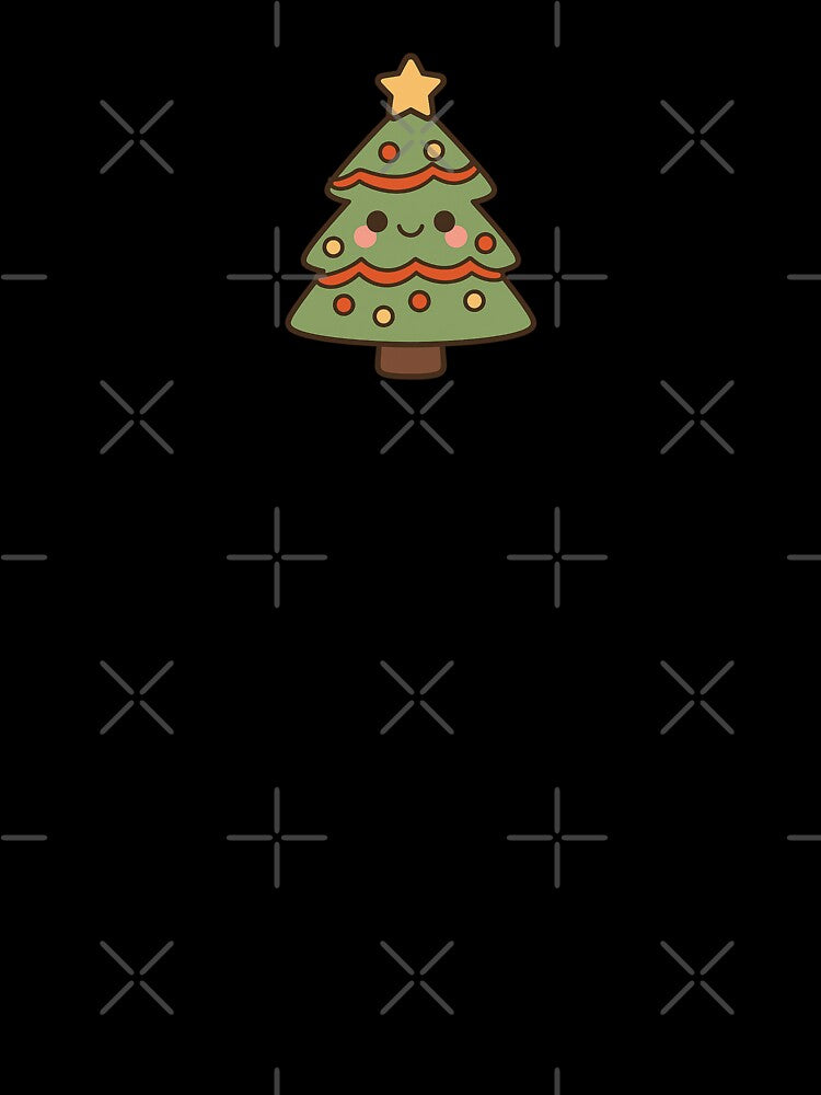 Christmas Kawaii Tree ⭐ Cute Cartoon Holiday Gift by ChillTofu