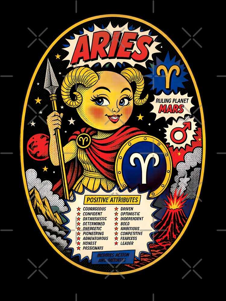 Pop Art of the Cosmos - Aries by Cosmocharis