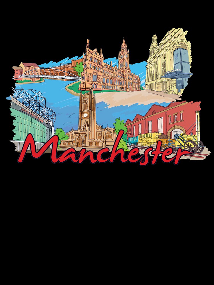 Manchester United Kingdom - Beautiful Places Around The World by Ding-One