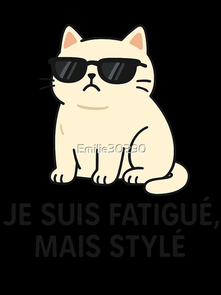 Cat I'm tired, but stylish by Mim's création