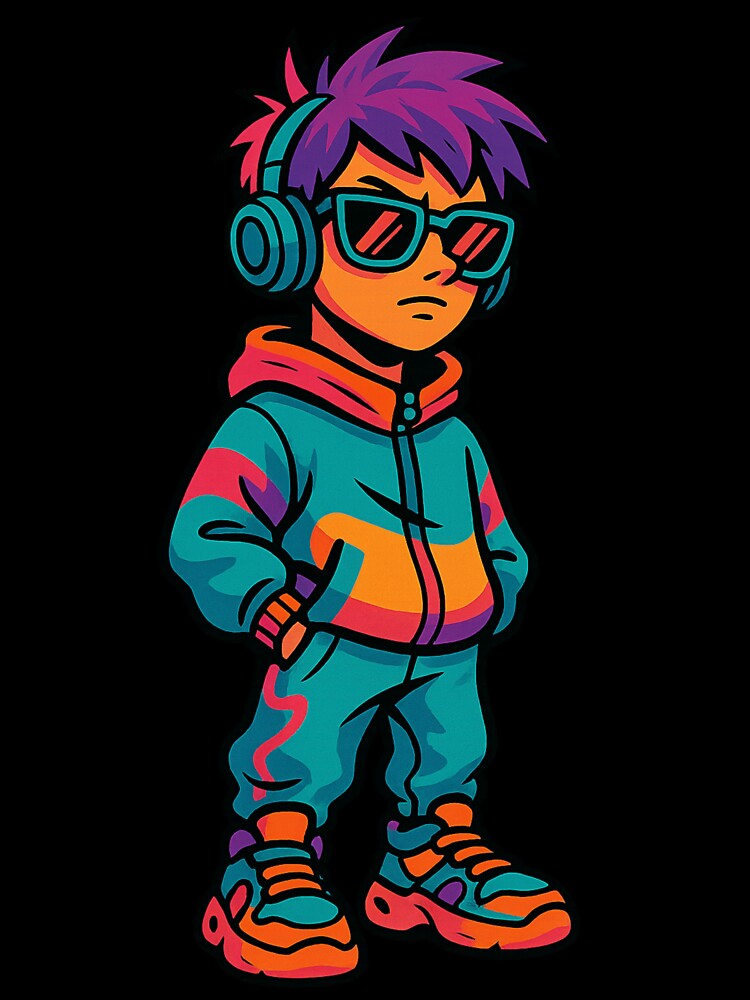Neon Street Kid by Art_Shop