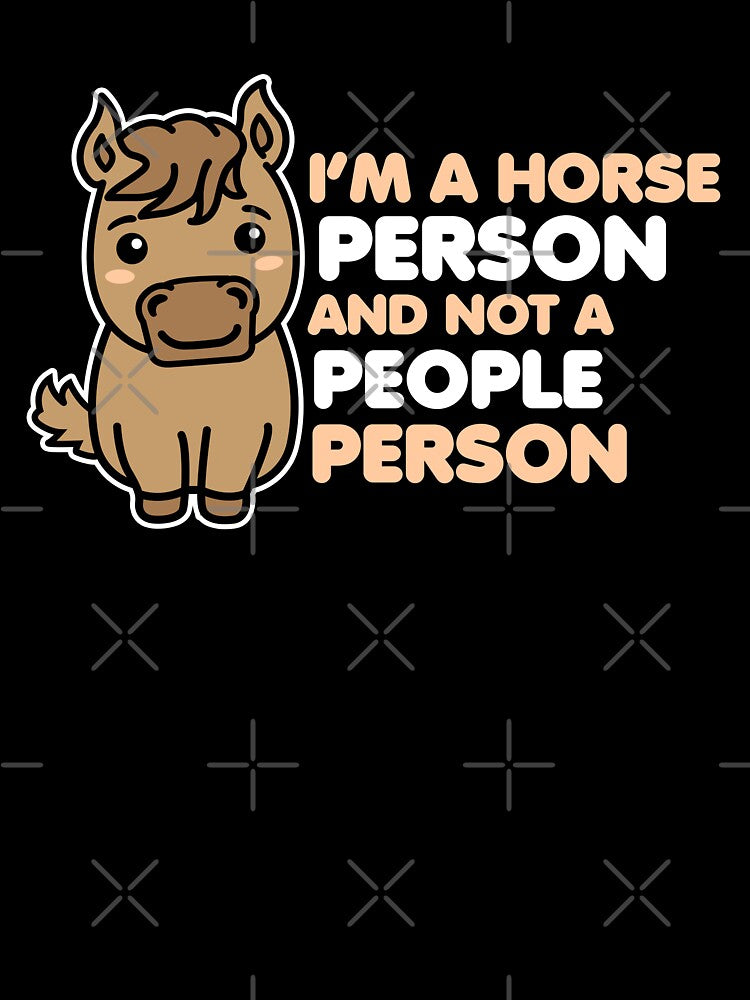 I am a horse person and not a people person by 23mangoes