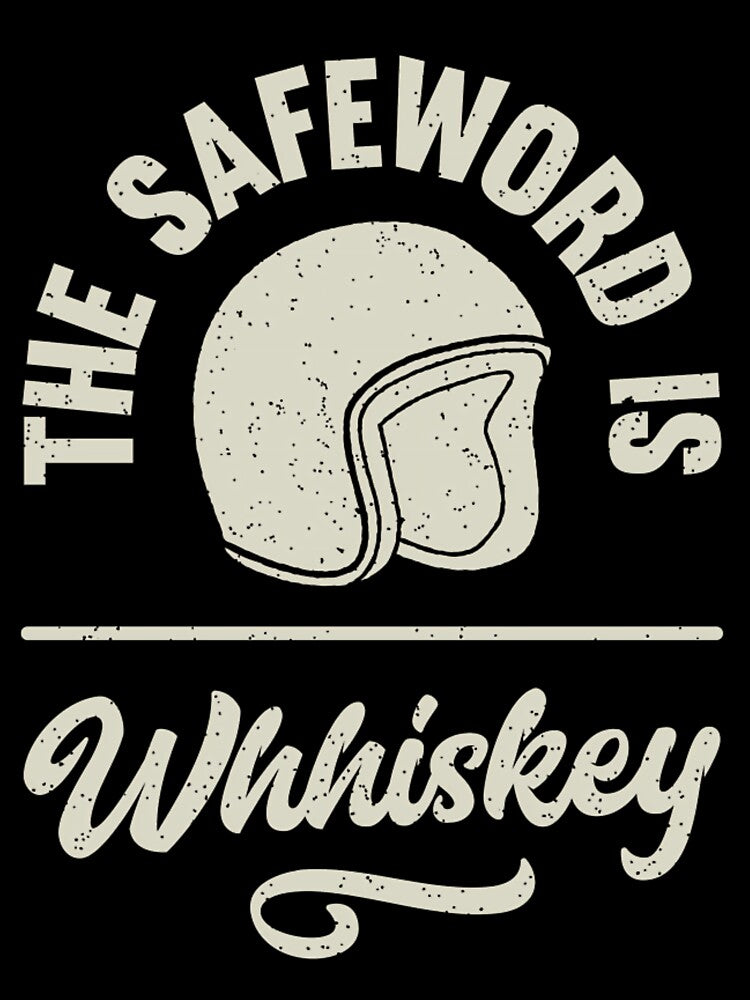 Hot Rod Movie  The Safeword is Whiskey  Unisex by kohtsumlw70