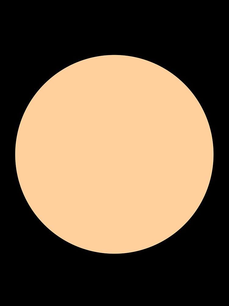 Peach Candy Color, Solid Pastel Color by Jeallan Designs
