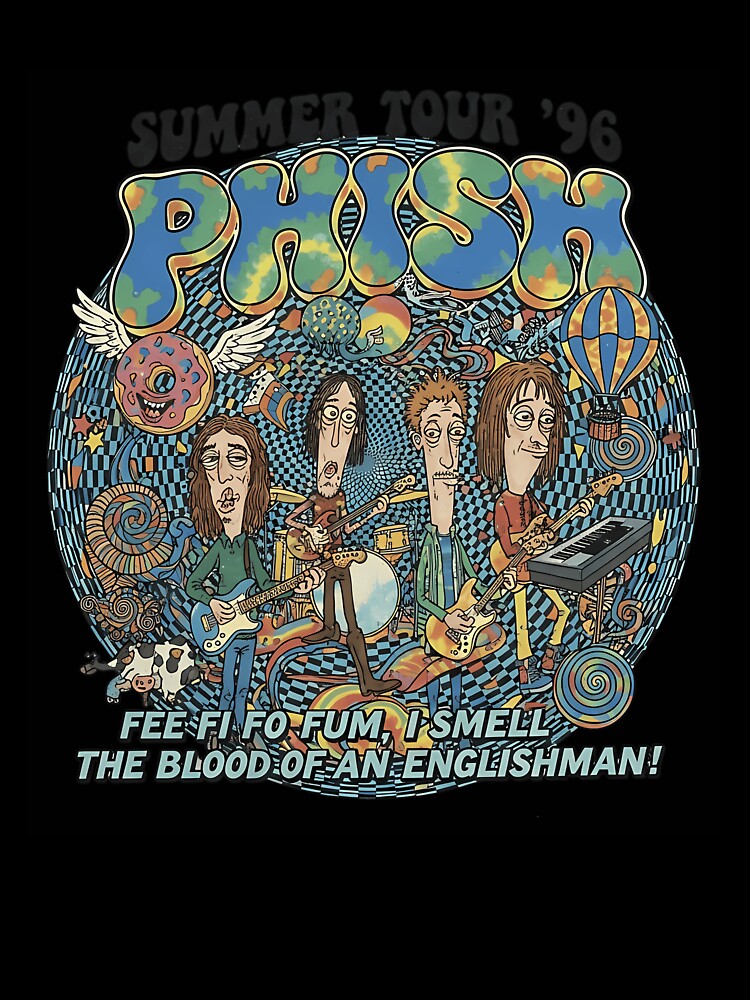 Rock Band Summer Tour 96 Fee Fi Fo Fum I Smell The Blood Of An Englishman by WezoDesigns
