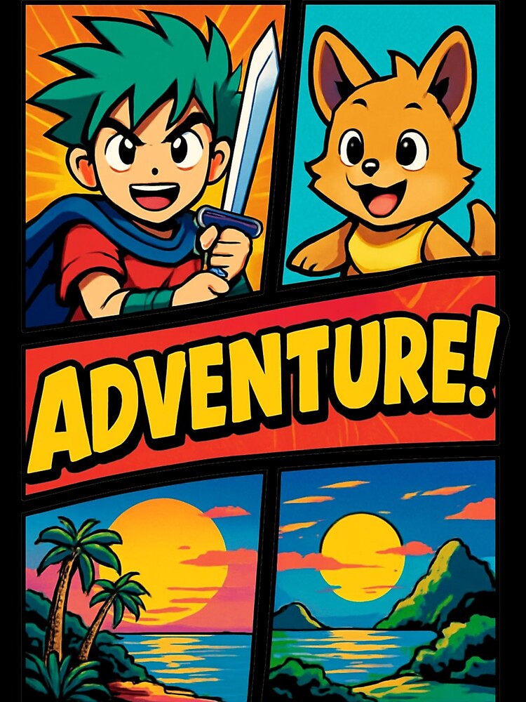 Cartoon Adventure by GUNAPRIYAA