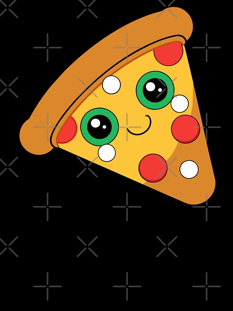 Kawaii Pizza Slice Cute by Art-Jiyuu