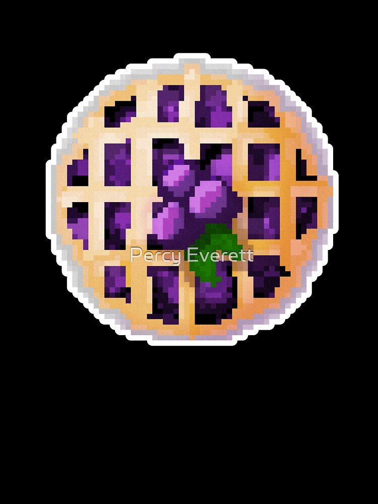 Pixel art Grape Pie by Percy Everett