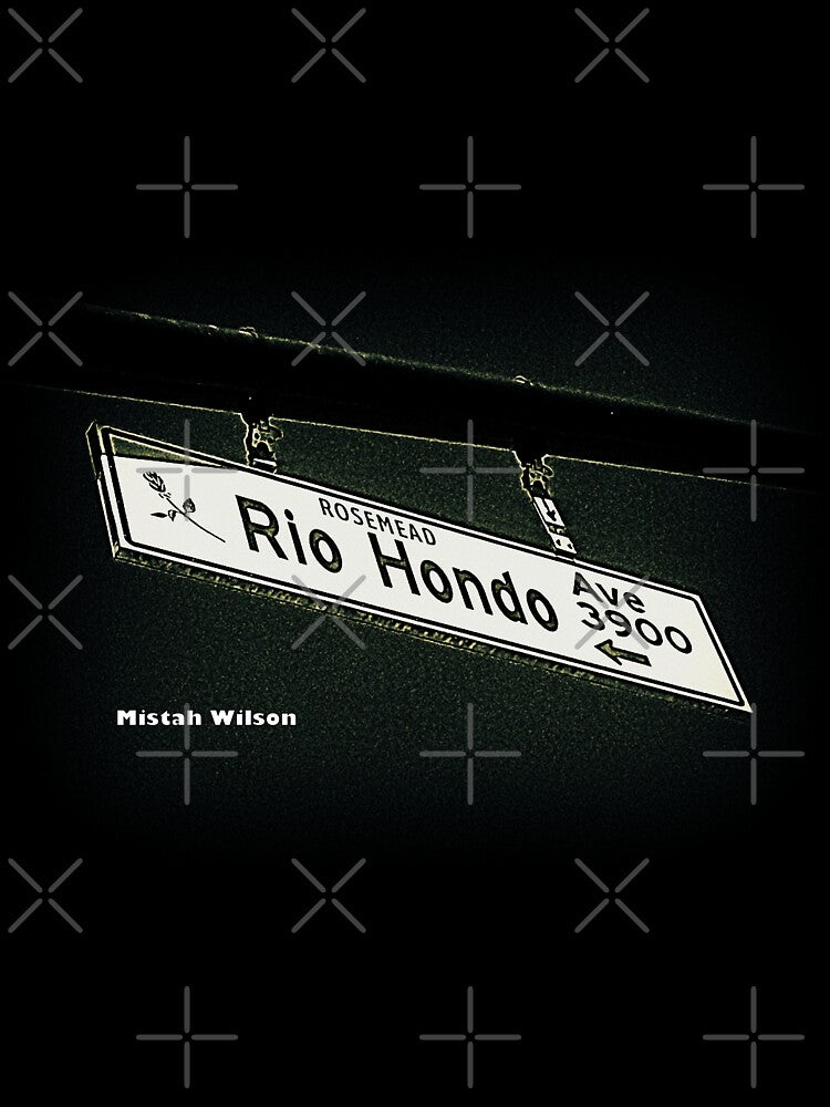 Rio Hondo Avenue, Rosemead, CA by Mistah Wilson by The Street Sign Store