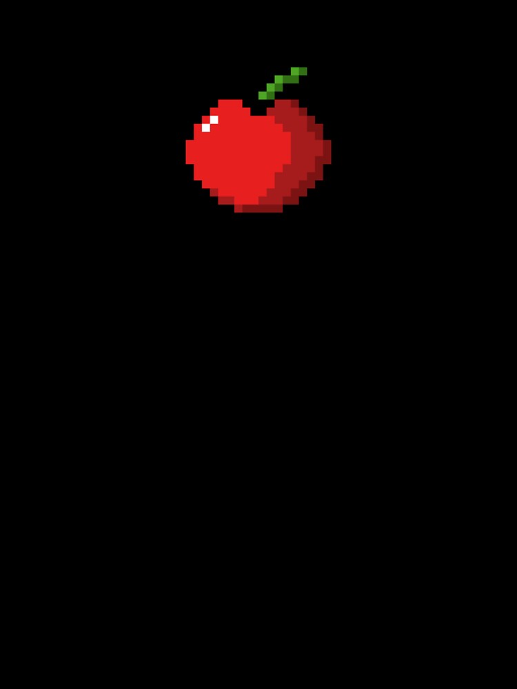 apple pixel art by BashPIXIE