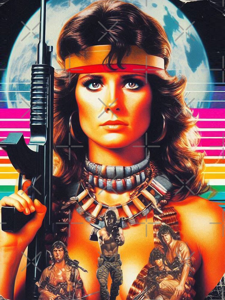 80s Action Woman by PulpVintage