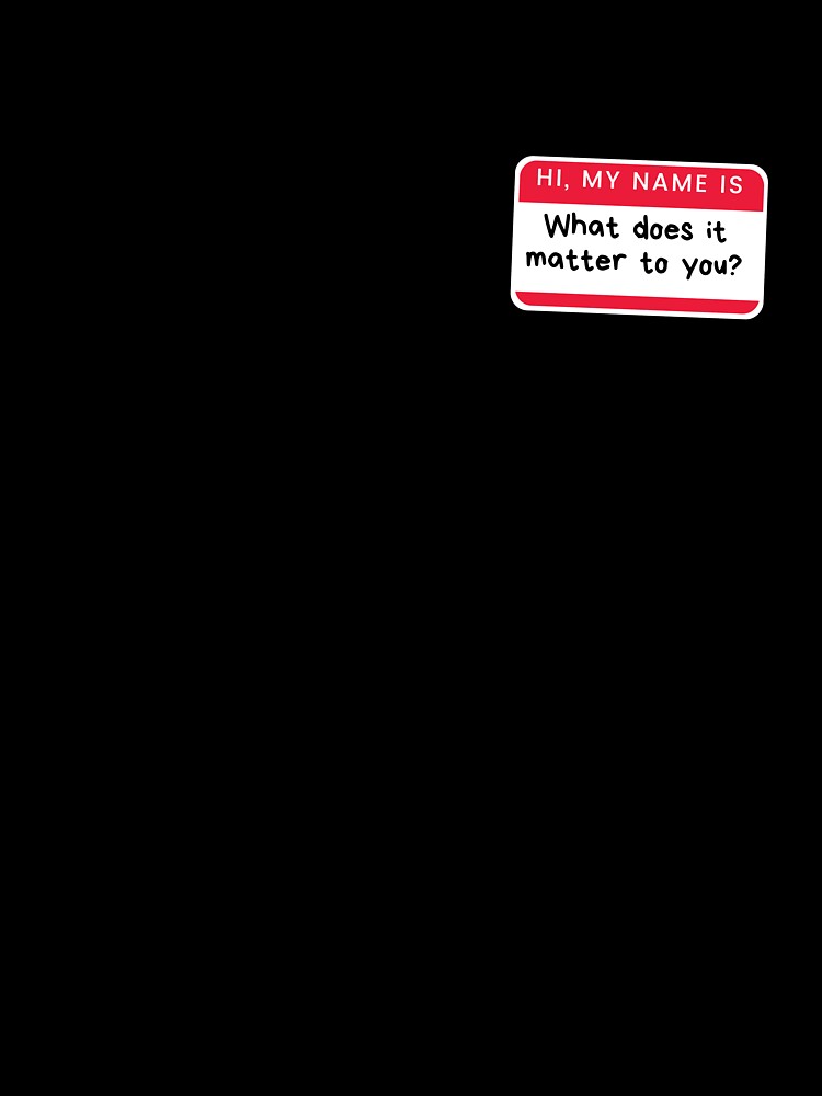 My name is | Casual Text Design with Dialogue Bubbles by tuschollos
