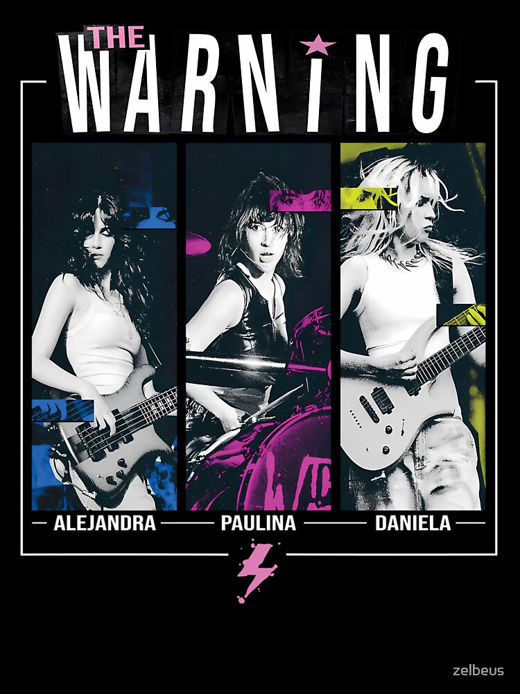 The Warning Tri Color Concert Design by zelbeus