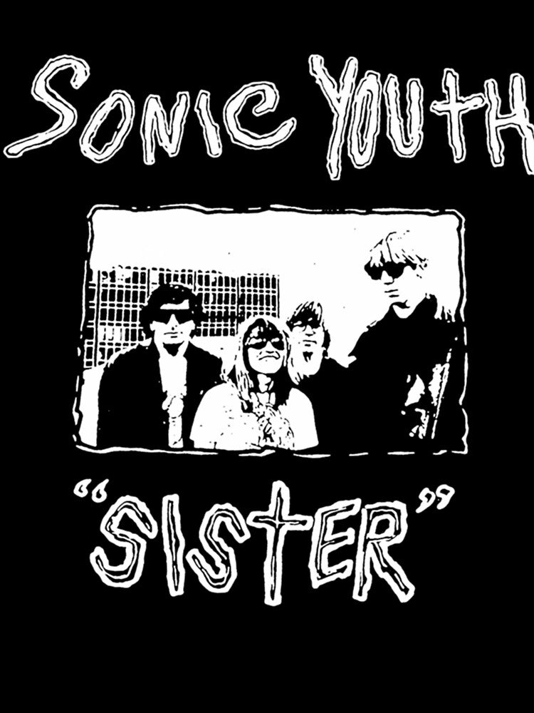 Sonic Youth Sister Retro Grunge Rock Band by CadenBogisich