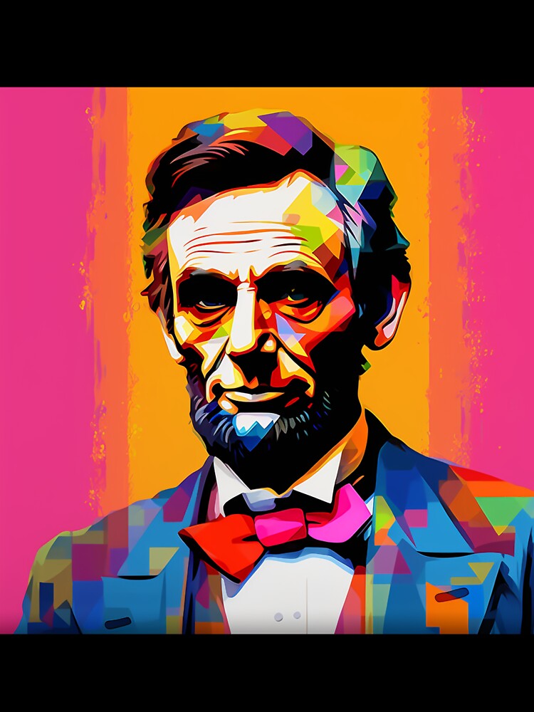 Lincoln Pop Art by AstroRisq