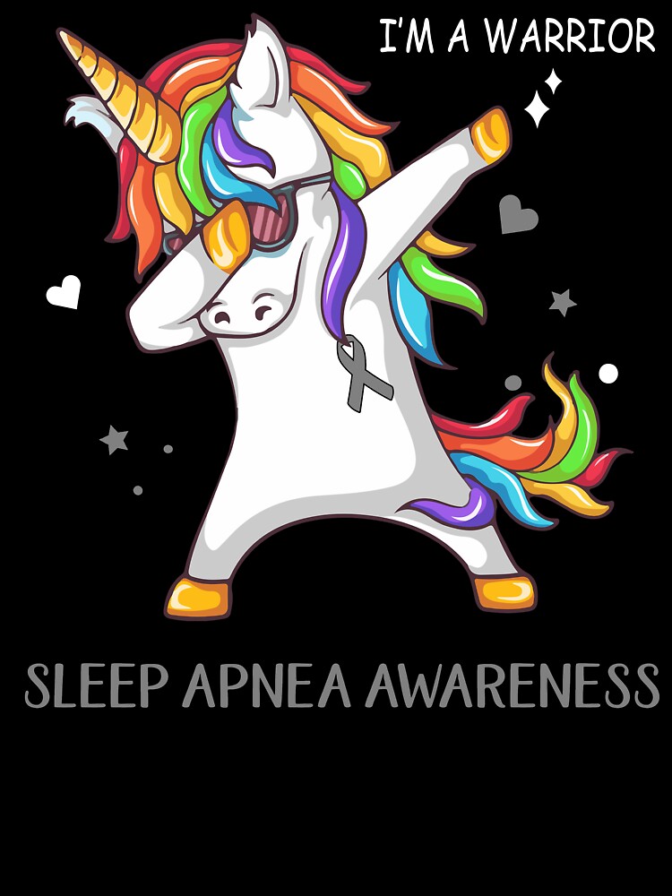I Am A Warrior Sleep Apnea Awareness by deputylove