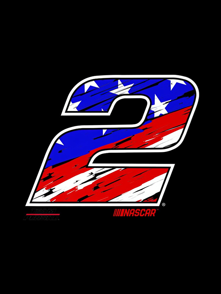 NASCAR - Brad Keselowski - American Fill Premium by MichelleELawren