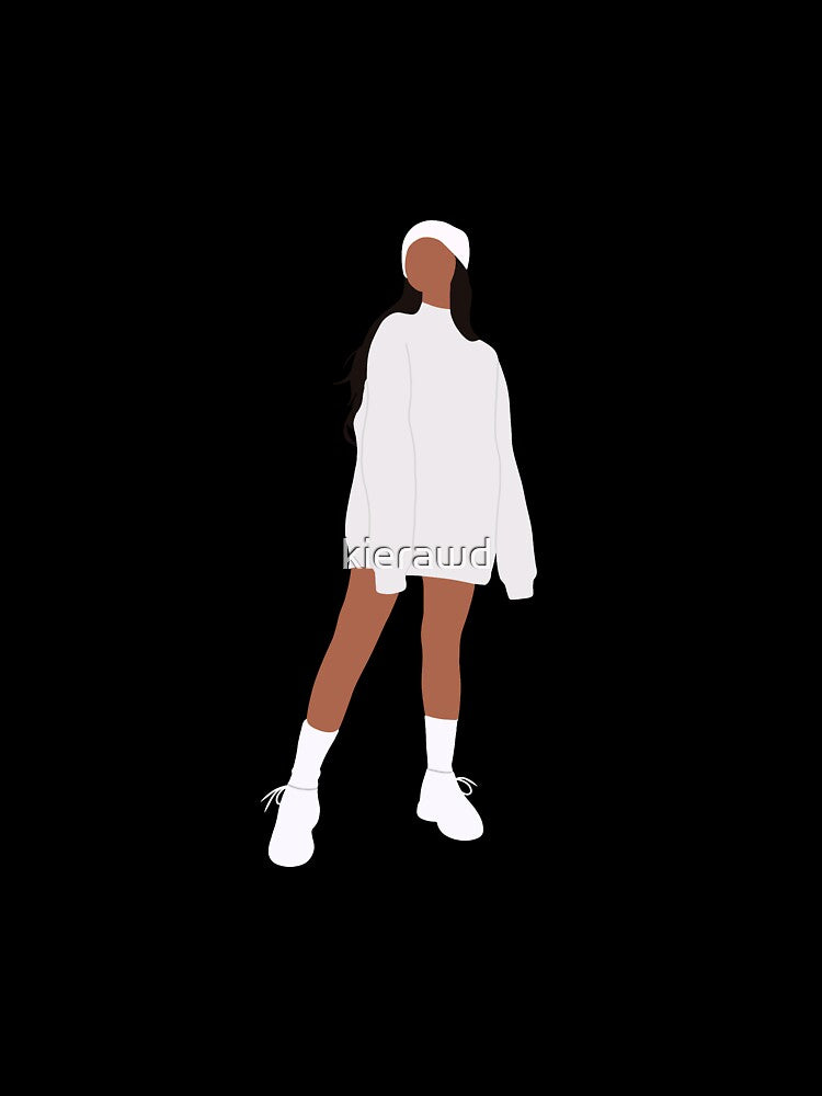 Girl wearing oversized sweater by kierawd