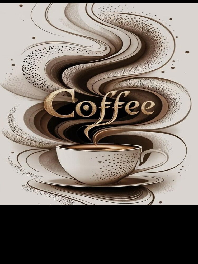 Beautiful Coffee Lover's Delight Design by NivyasArtistry