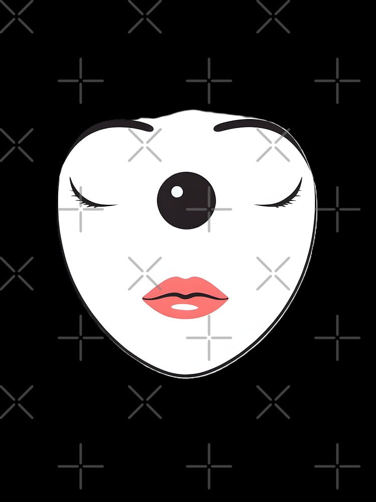 Minimal Anime Face Line Art – Expressive Minimalist Character Design - 3 by RELAX STATION