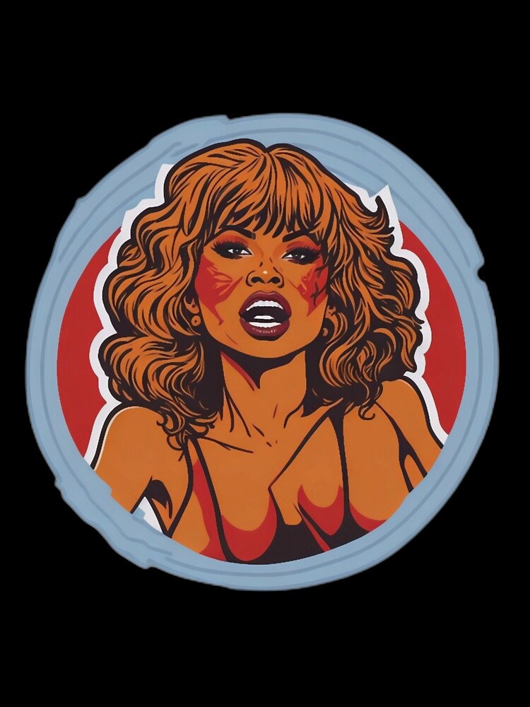 Cute tina turner Oversized by bogantomasa