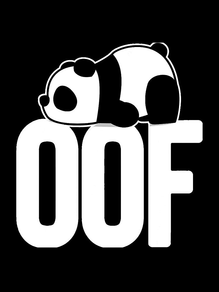 Funny Lazy Gamer Panda Oof Meme by unassertive19
