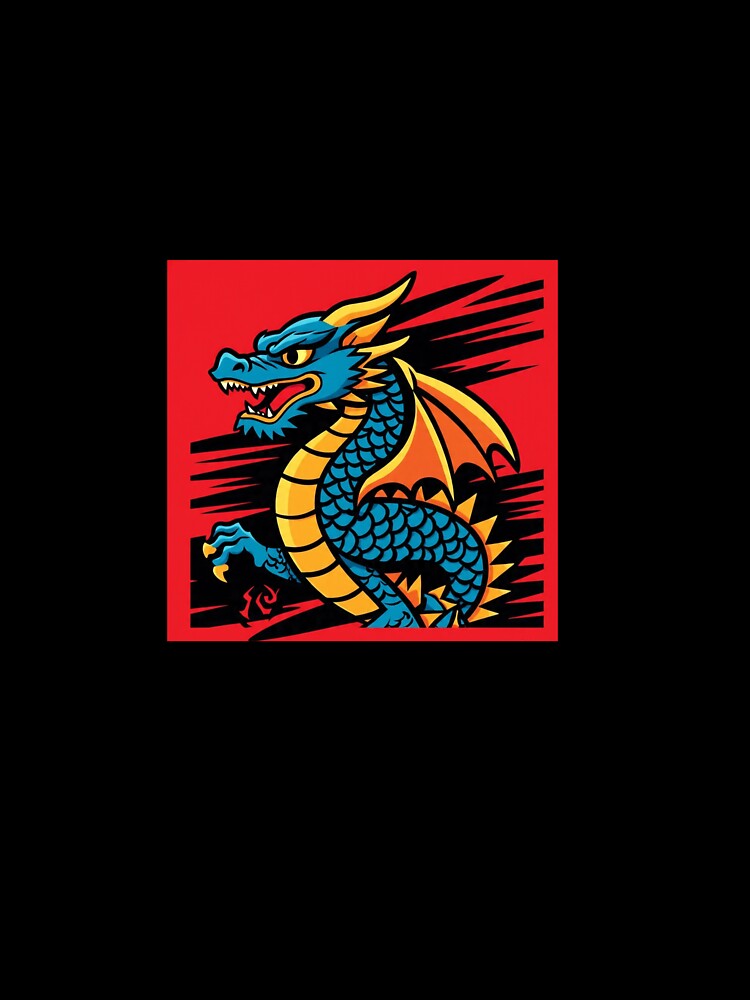 Red Dragon T-shirt by HardLion