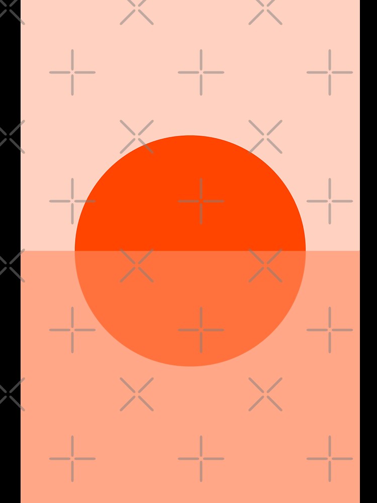 Modern Pop - Semi Circles - Orange by Sweetie Spicy