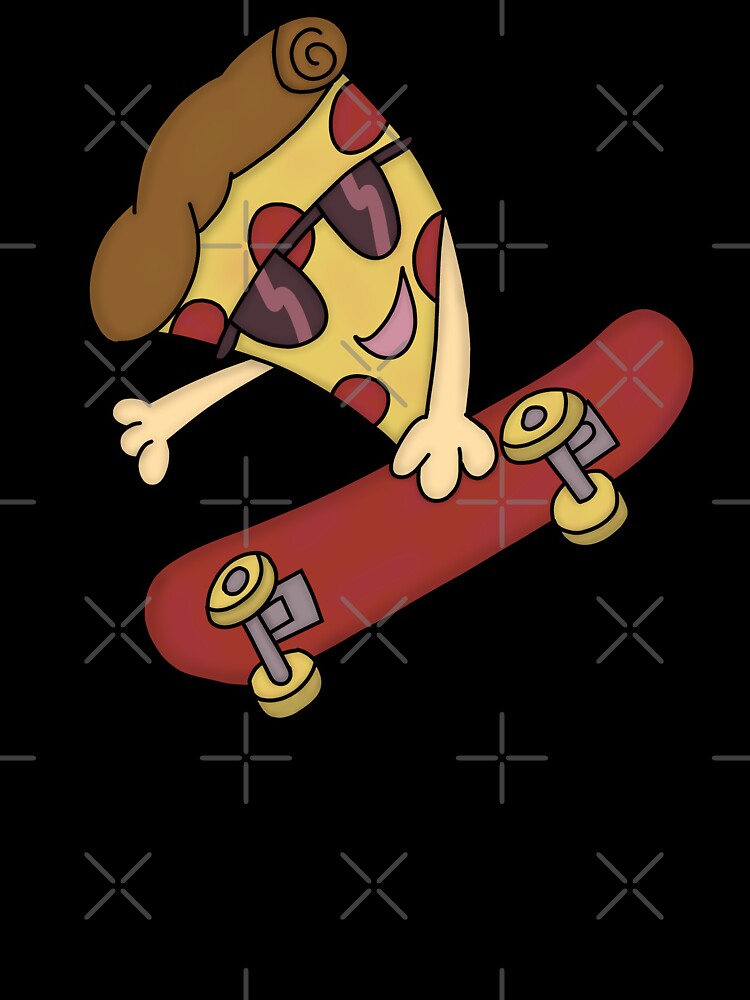 Pizza Skateboarder by palaco210