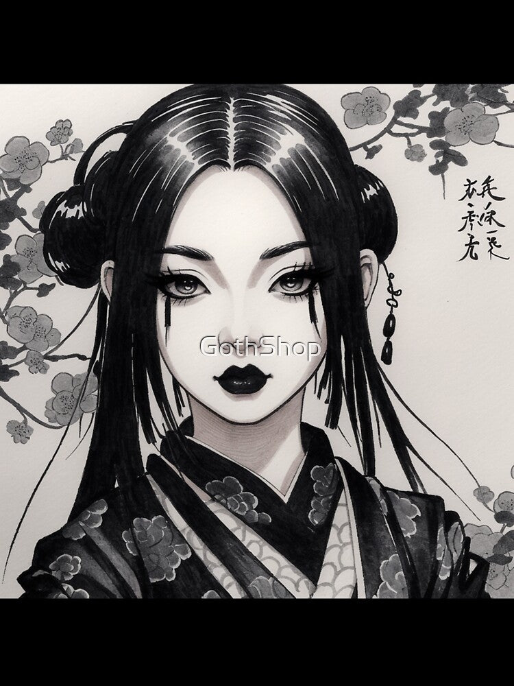 Japanese Goth Girl 3 by GothShop