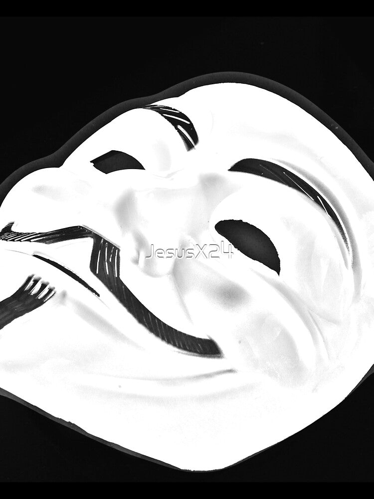 Anonymous Black and White by JesusX24