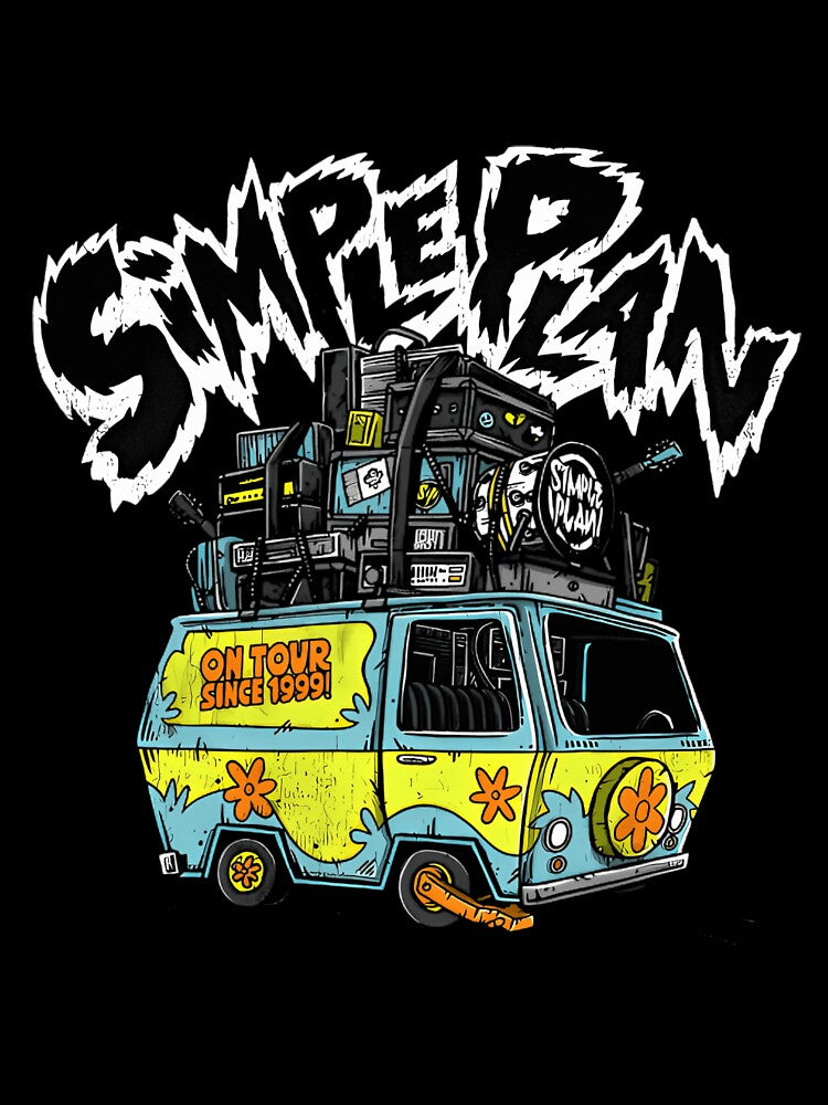 Simple Plan Merch T-Shirt by mellinnshirts