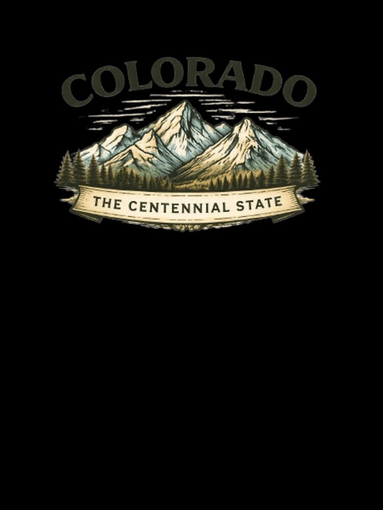Colorado T-Shirt, Sweatshirt, Long-Sleeve by projectbadass
