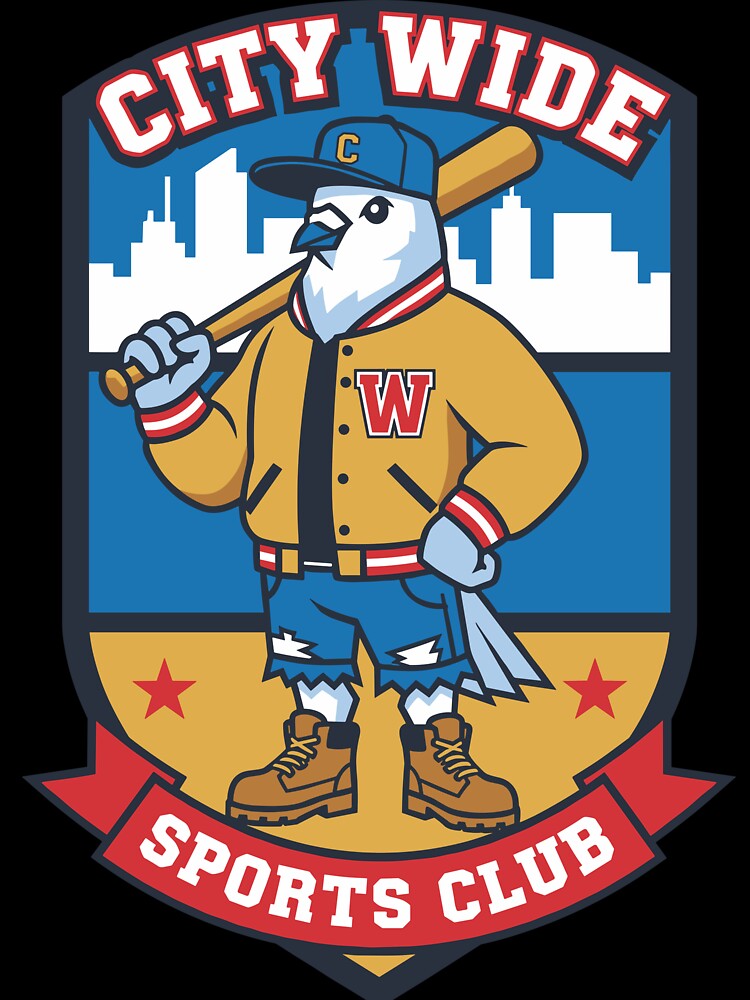 City Wide Sports Club - Urban Streetwear Mascot by ImStickerHappy