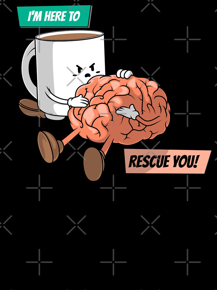 Funny Coffee I'm Here To Rescue You by joabaj