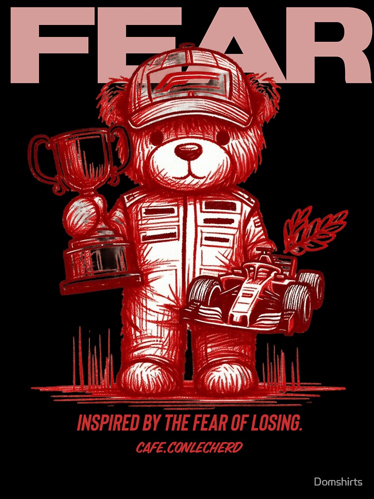 Fearless Race Car - Motivational Design by Domshirts