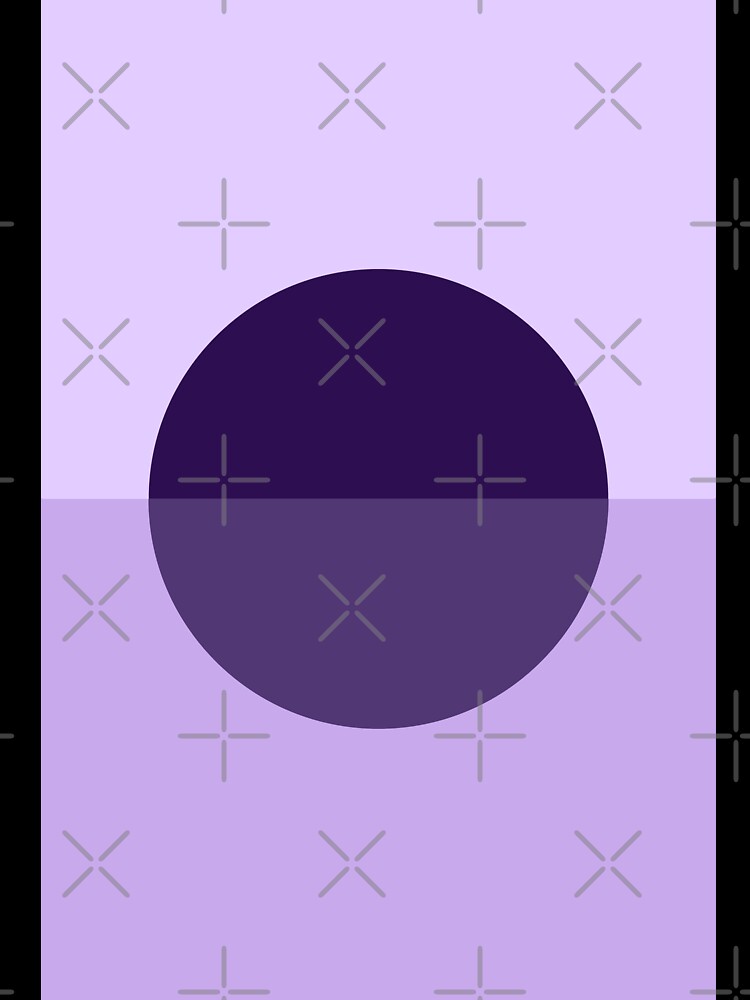 Modern Pop - Semi Circles - Purple by Sweetie Spicy