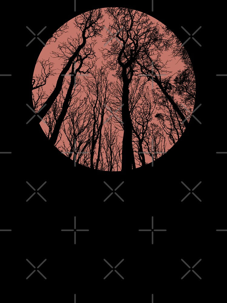 Autumn Trees Minimal Design Summer by Galaxy-Corner