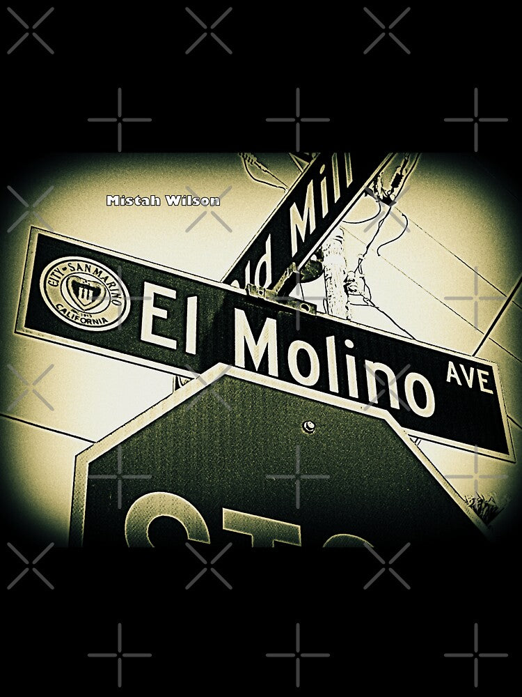El Molino Avenue, San Marino, CA by Mistah Wilson by The Street Sign Store