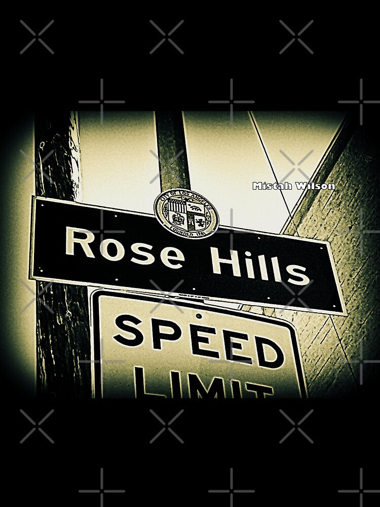 Rose Hills, Los Angeles, CA by Mistah Wilson by The Street Sign Store